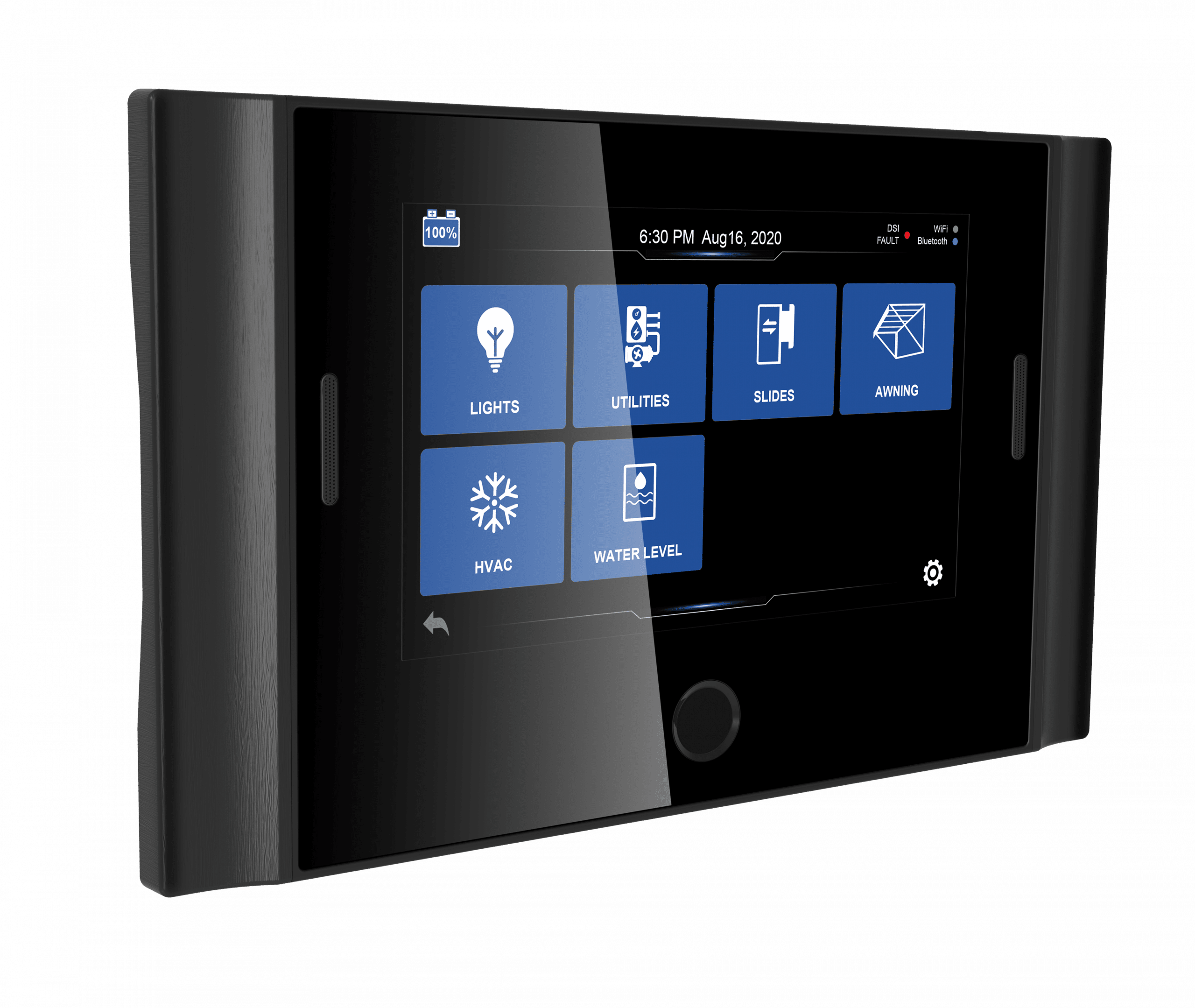 Rv Power Control System Central Monitor Panel